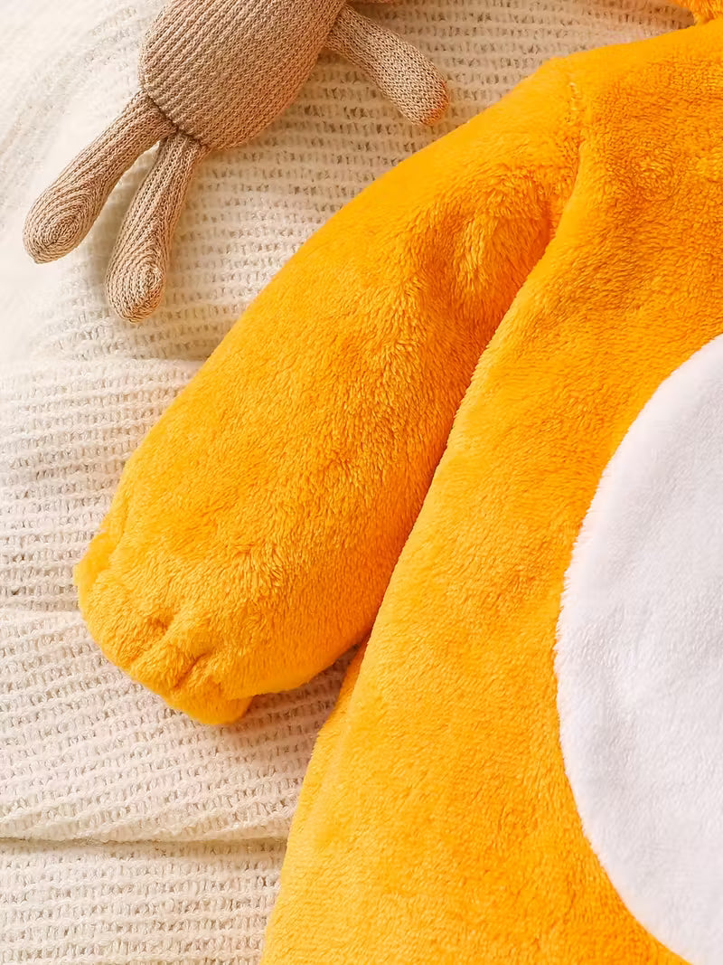 Körpələr və Balaca Uşaqlar üçün Ayı Romper – Yumşaq, İsti və Rahat, Gündəlik və Tədbirlər üçün