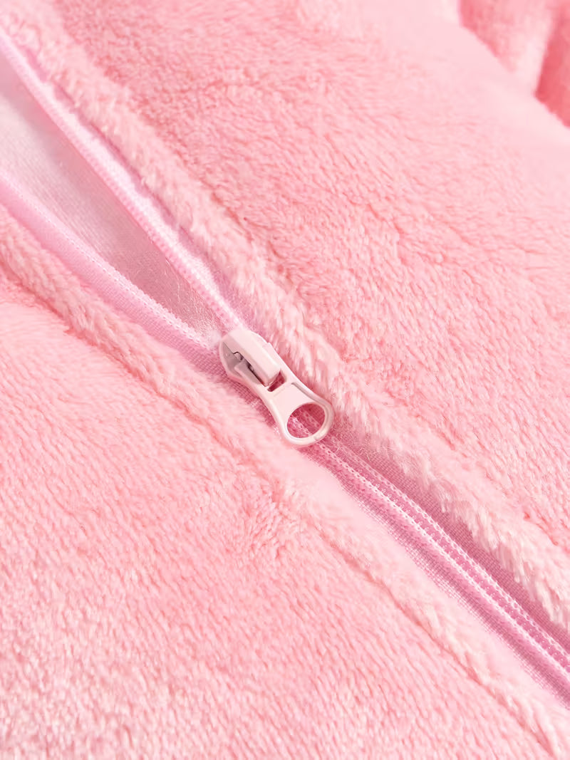 Körpə Ayı Onesie – Yumşaq  Papaqlı, Bayram və Ailə Üçün Uyğun, İsti və Rahat Geyim