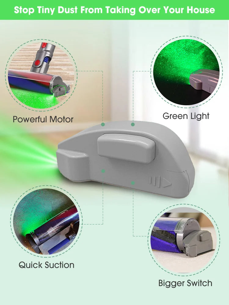 LED-Staubsaugeradapter zur optimalen Reinigung