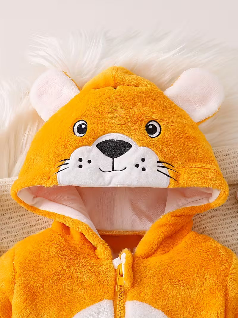 Körpələr və Balaca Uşaqlar üçün Ayı Romper – Yumşaq, İsti və Rahat, Gündəlik və Tədbirlər üçün