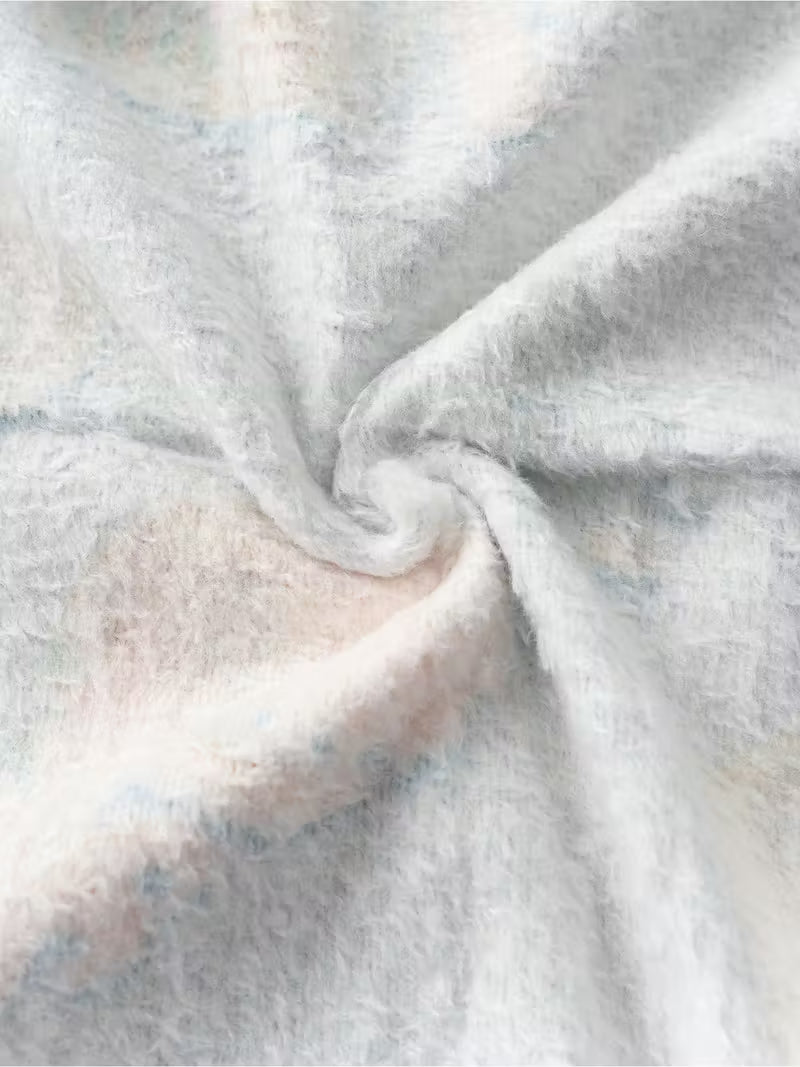 Rəngli Dinozavr Naxışlı Qız Uşaq Kapüşonlu Kombinezon – Evdə Oyun və Rahatlıq üçün İdeal