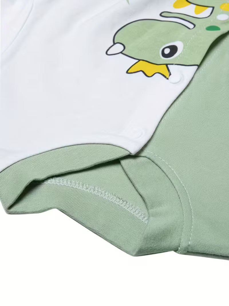 Körə Oğlan Bodi – Yumşaq, Rahat, Ayı Dizaynlı Romper (Payız-Qış)”